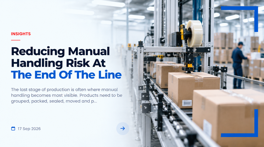 Reducing Manual Handling Risk at the End of the Line